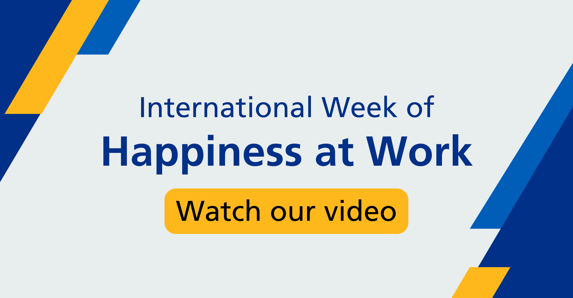 International Week of Happiness at Work